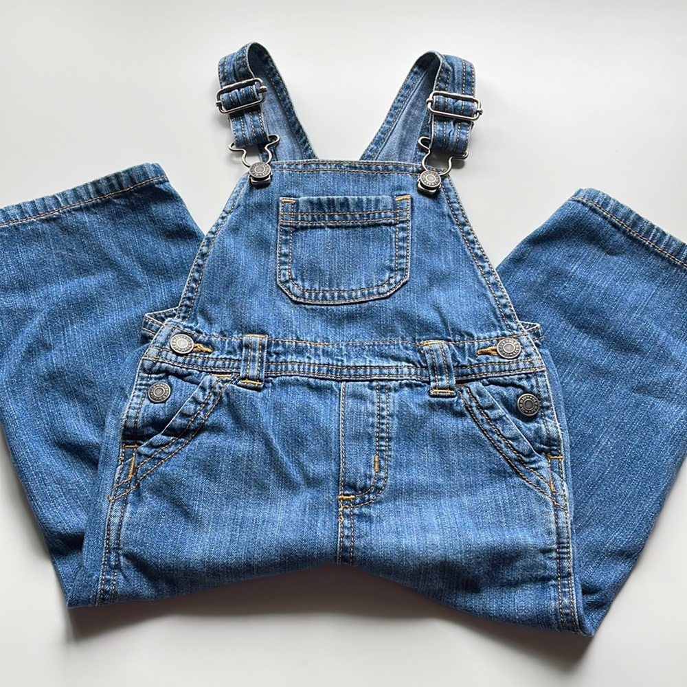 Old Navy Denim Overalls Size 18-24M